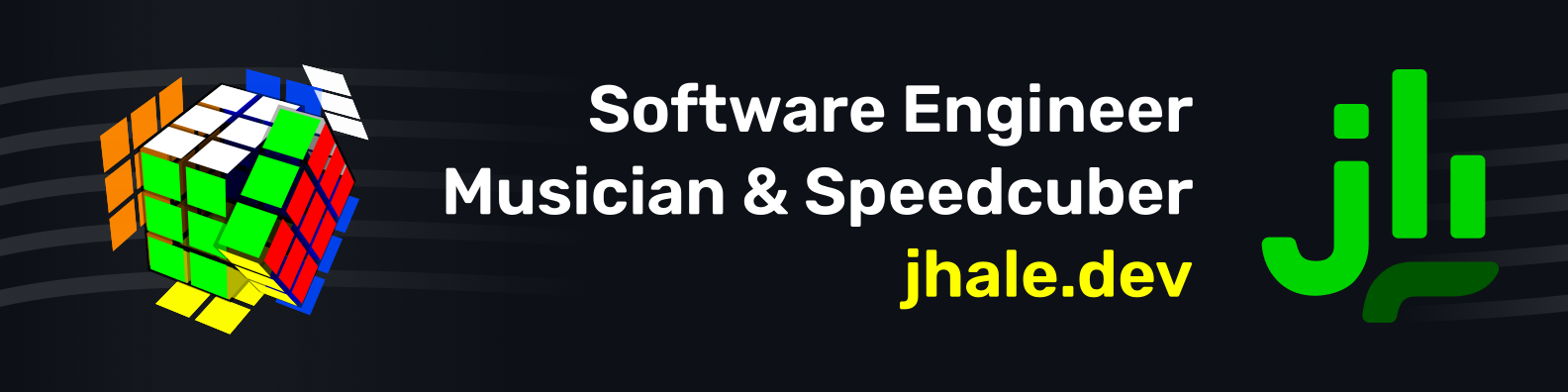 Joseph Hale is a software engineer, musician, and speedcuber